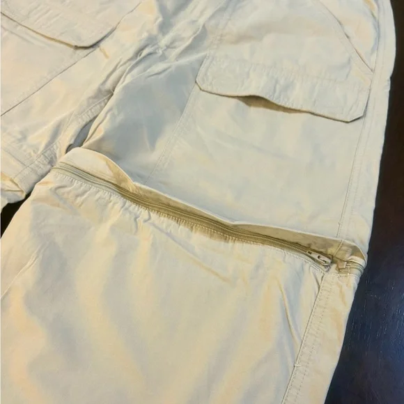 ROUNDTREE & YORKE OUTFITTERS ZIP OFF CARGO Pants to Shorts, 36/29 NEW - Picture 4 of 8
